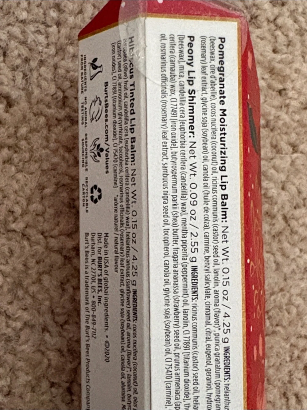 Burts Bees you’re buying